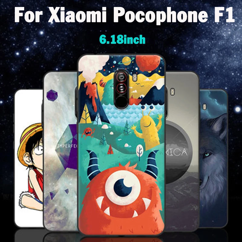 Для Xiaomi Pocophone F1 чехол для Xiaomi Poco F1 чехол силиконовый мягкий чехол для телефона для Xiaomi Pocophone F1 глобальная Версия F 1 крышка