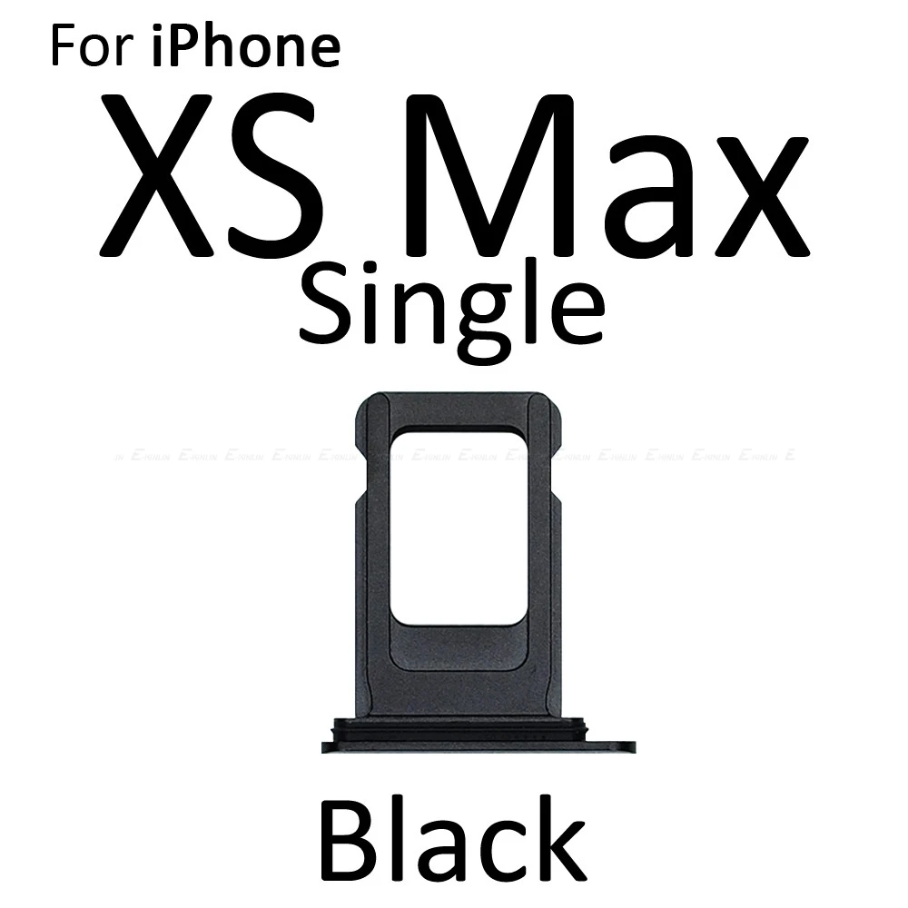 Для iPhone X XS Max Sim карты ЛОТОК СЛОТ держатель адаптер запчасти