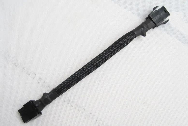 

PCI-E PCIe PCI Express Graphics Card 6Pin 6P Female to 8Pin 8P Male Converter Power Lead Cable Cord 20cm