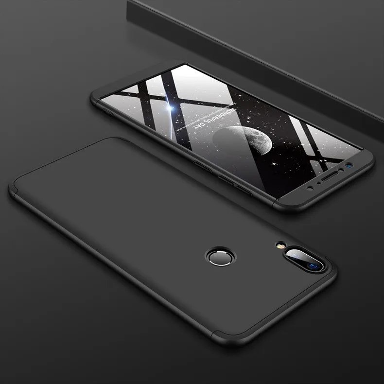 3-в-1 закаленное Стекло+ чехол на asus zenfone max pro(m1) zb602kl / стекло на асус зенфон макс про м1 zb602kl чехол на асус макс про м2 zb631kl