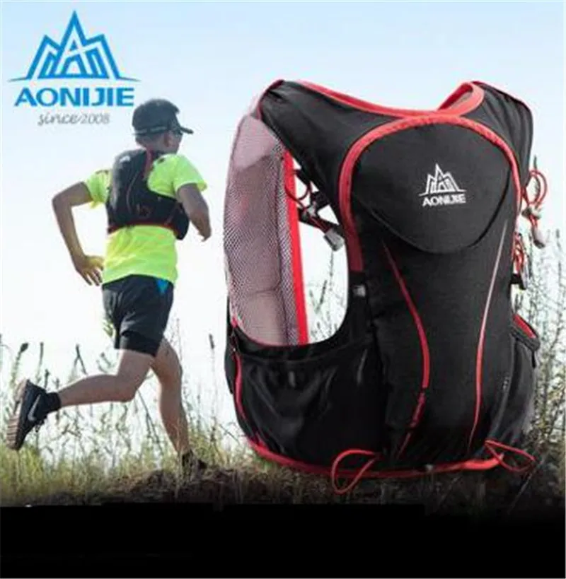 AONIJIE 5L Hydration Bag Running Bag Backpack Outdoor Sport Bag Vest Super Light For Cycling Climbing Camping Hiking Running