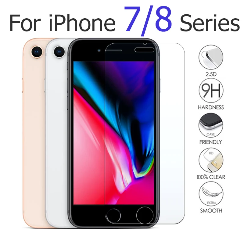 Защитное стекло для iPhone 7 8 plus cam закаленное apple iphon i7 7plus защитное | Мобильные