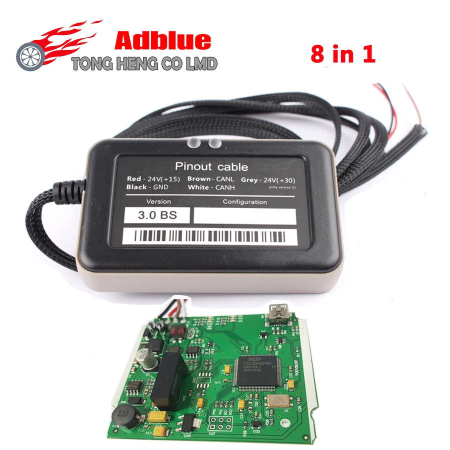 DHL Free Emulator Adblue 8in1 With Nox Sensor Professional Remove Tool