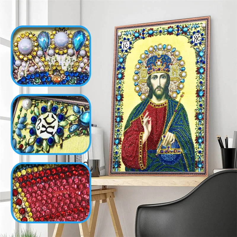 

5D DIY diamond painting religious figures diamond embroidery crystal special diamond cross stitch home decoration