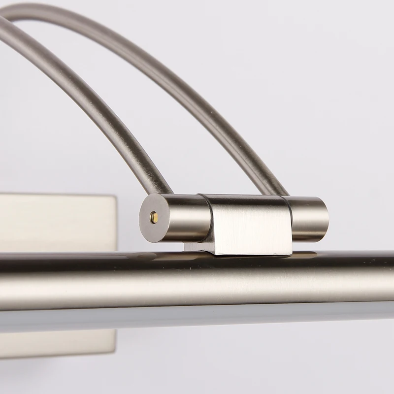 Billig Indoor Wand Licht mit Schaukel arm in Bad Erstaunliche Moderne LED Spiegel schalter Über Bild ing Leuchten überzogene legierung hause wohnzimmer