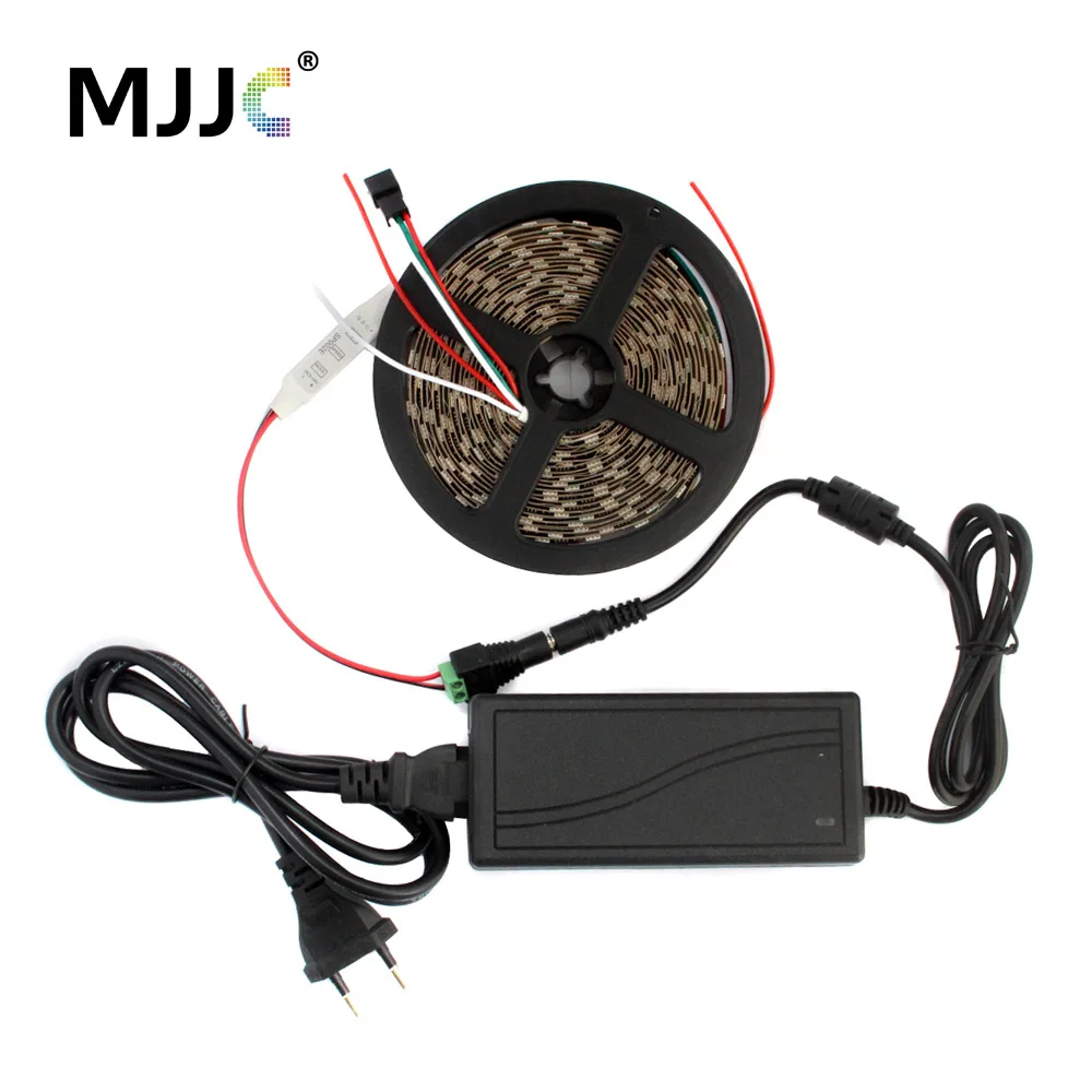 Светодиодная лента MJJC WS2811 IC RGB 5 м 150 SMD5050 12 В адресная Пиксельная светодиодная