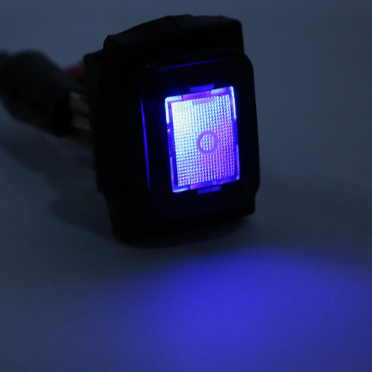 Mayitr 1pc Car Boat On-Off-On 6 Pin 12V LED Light Rocker Toggle Switch Waterproof Universal for Automobiles