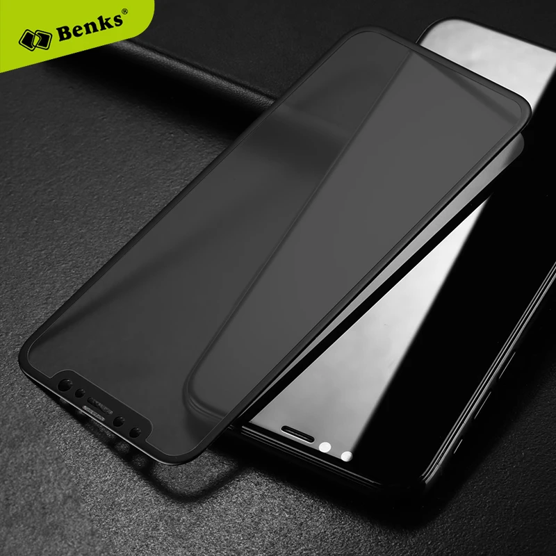 Для iPhone X стекло Benks KR + Pro конфиденциальности Анти шпион 3D полное покрытие из