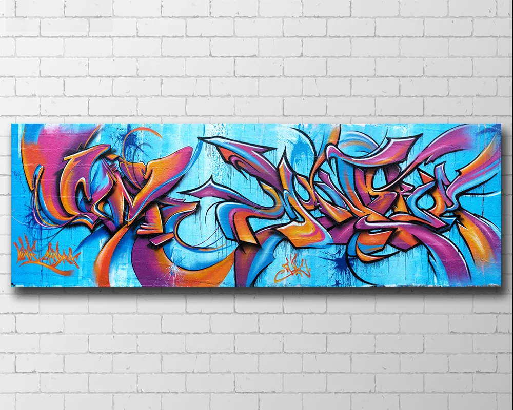 Картины граффити для интерьера