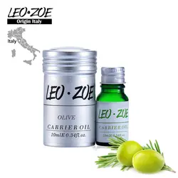 Чистого оливкового масла известный бренд leozoe сертификат происхождения Италия ароматерапия высокое качество оливковое Эфирные масла 10 мл