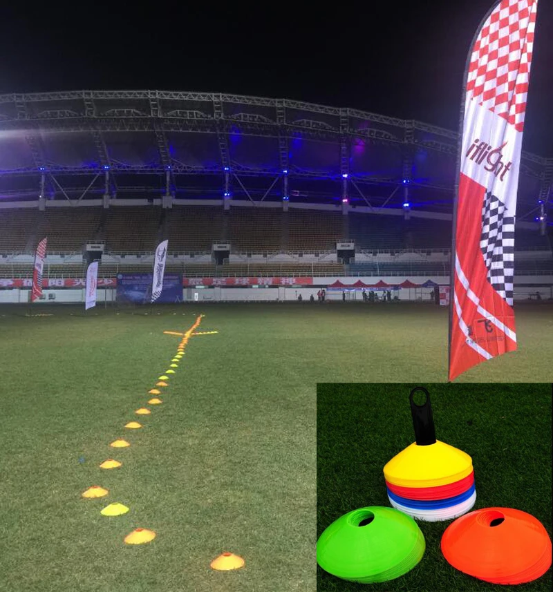 

20PCS/lot For FPV Racing Race Track Sign Mark Signpost Track Field Mark Runway Sign Signpost For FPV RC Racing Drone Accessories