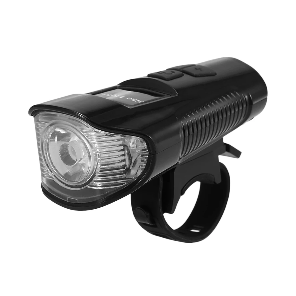 Excellent Waterproof Bicycle Light Rechargeable LED Front Light Bike Head Lamp With Loud Bell Warning Horn Light Flashlight for Bicycle 5