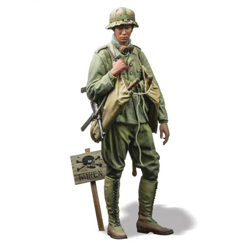 

1/16 World War II D.a.k.Armored Vanguard Soldier Resin Character Soldier Model