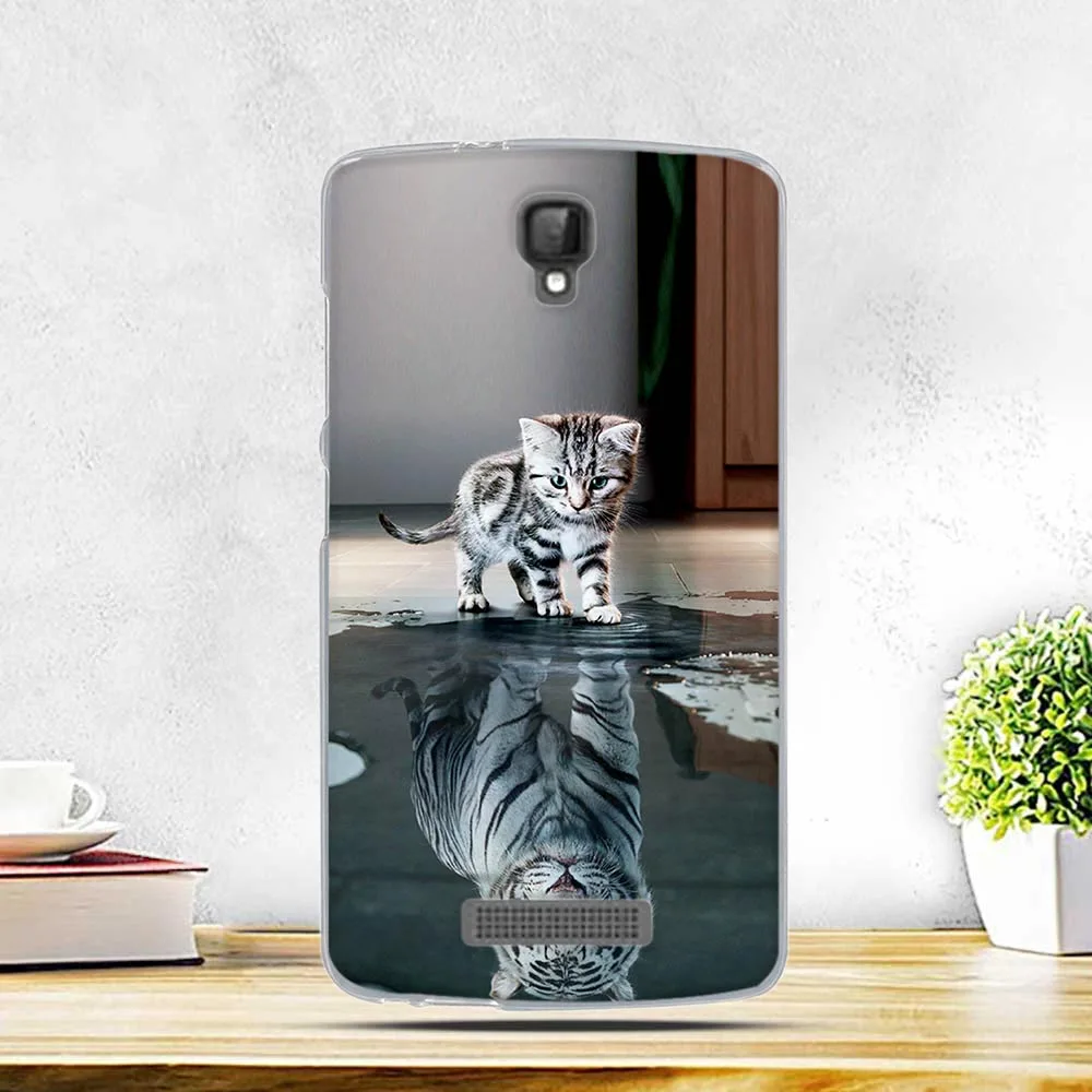 ل ZTE شفرة L5Plus L5 + حافظة هاتف مُزينة بطباعة ل ZTE شفرة L5 زائد غطاء حالة لينة TPU كوكه ل ZTE BA510 a610 AF3 A5 L3 أكياس