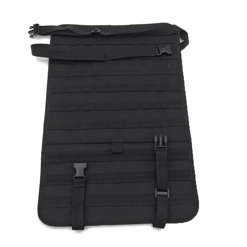 

Tactical Car Seat Back Organizer Bag Molle Vehicle Panel Protector Seat Cover Outdoor Accessories