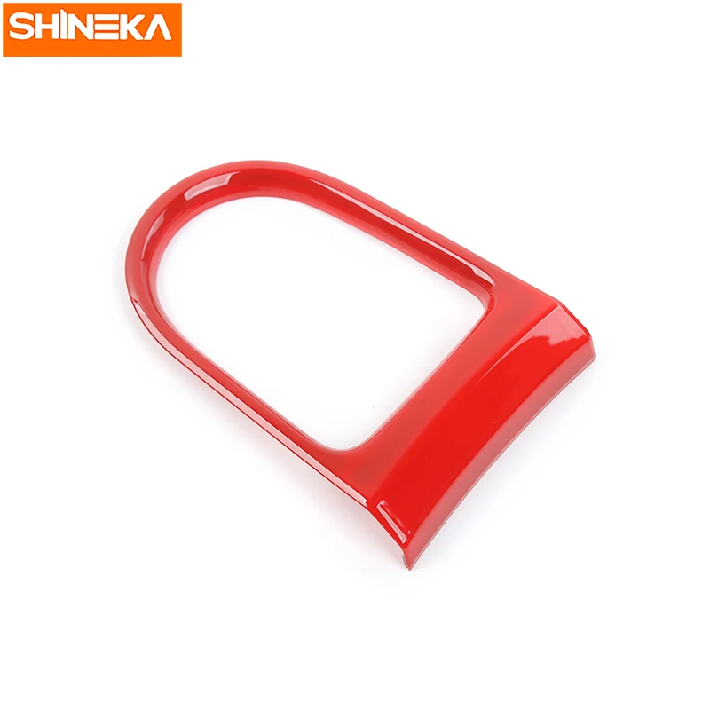 SHINEKA шестеренки Панель рамка сдвиг планки рамка наклейка Интерьер Литье Fit ABS для Ford Mustang+ Автомобиль Стайлинг автомобильные аксессуары