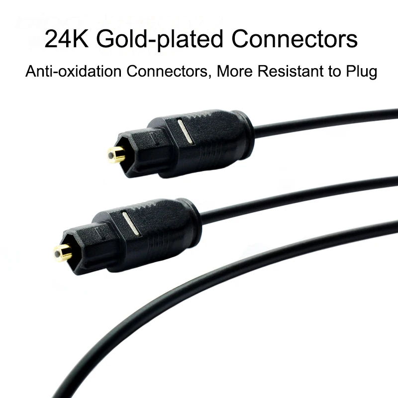 EGRINCY Digital Optical Audio Cable Toslink Gold Plated SPDIF MD DVD For Xbox 360 Blu-ray CD 0.75m 1m 1.5m 1.8m 2m 3m 5m 10m 12m EGRINCY Digital Optical Audio Cable Toslink Gold Plated SPDIF MD DVD For Xbox 360 Blu-ray CD 0.75m 1m 1.5m 1.8m 2m 3m 5m 10m 12m