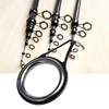 8pcs Fishing Rod Guide Tip Top Ring Circle Pole Repair Kit Set Fishing ► Photo 3/6