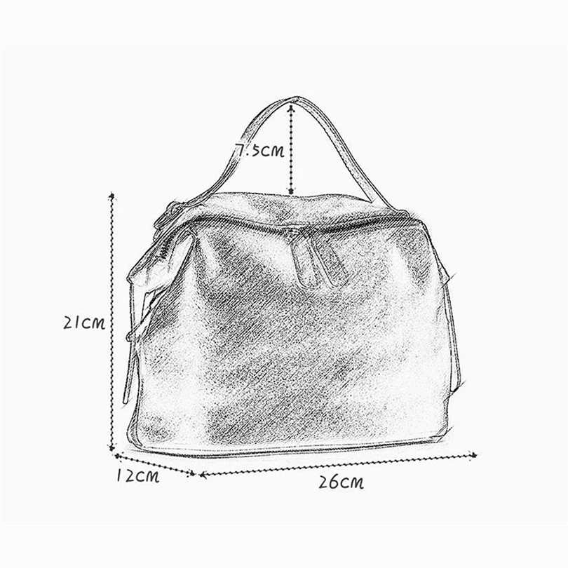 Женская сумка тоут из натуральной кожи на молнии|tote bag|messenger bagbag f |