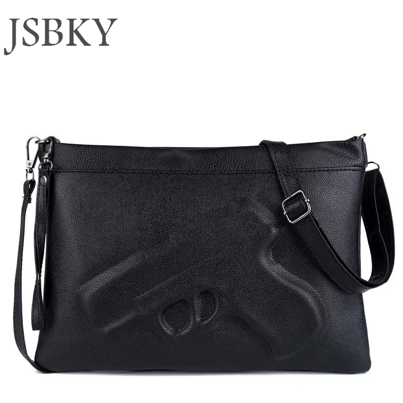 women messenger bags 3D Print Gun Bag Designer Pistol Handbag Black