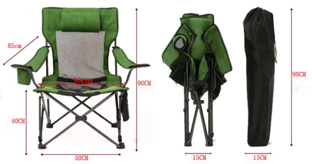 Складной пляж стул для отдыха на открытом воздухе рыбалка стул кресло для отдыха