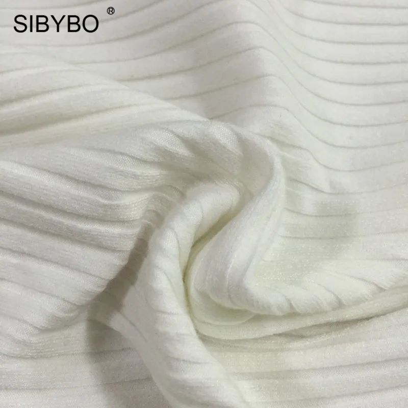 Sibybo/осеннее Хлопковое платье с длинным рукавом для женщин; модное прямое сексуальное длинное платье с v-образным вырезом; вечерние Зимние Повседневные платья макси Vestidos