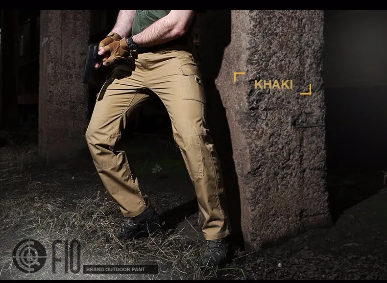 CQB Outdoor Sport Camping Tactical Military Men's Pants Training Trousers Wear-Resistant for Camping Climbing