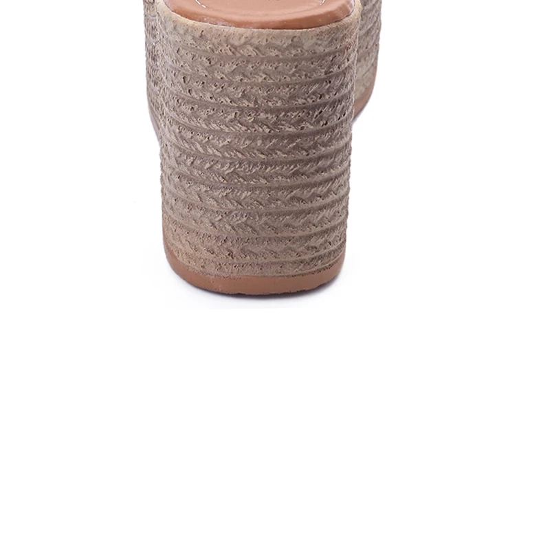 Skup Aphixta letnie kapcie na platformie platformy wysokie obcasy pantofel damski damskie buty outdoorowe Basic Clog Wedge Slipper sandały japonki