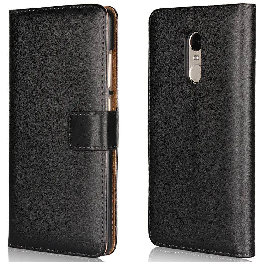 Magetic Genuine Leather Wallet Card Slots Case Cover For Xiaomi Redmi 5 Plus 4X 4A 5A Note 4X Mi 5X Mi A1 Kickstand Phone Case cases for xiaomi blue