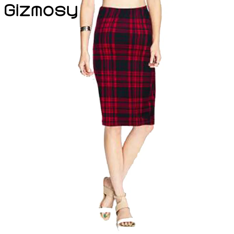 

2017 Fashion Women Soft Fabric Skirt High Waist Slim Hip Pencil Skirts Vintage Bodycon Midi Skirt Sexy Club Wear BN096
