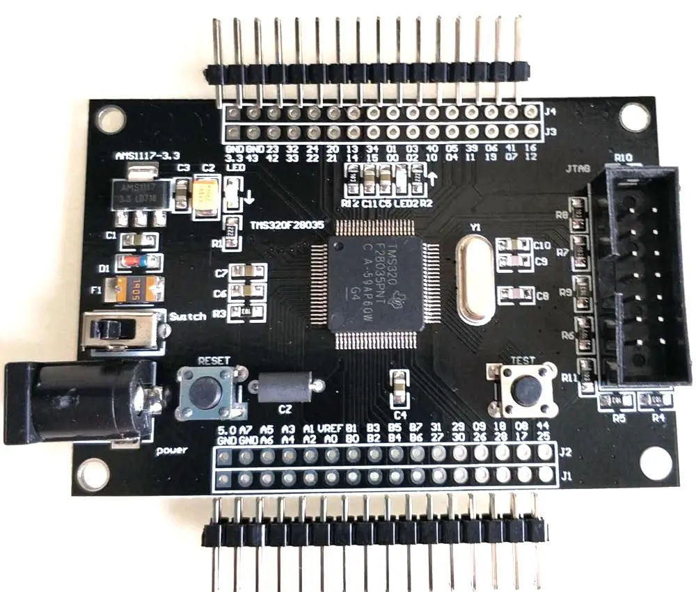 TMS320F28035 минимальная системная плата основная плата макетная плата