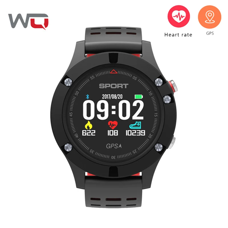 

WQ F5 GPS Smart Watch GPS Activity Tracker Watches Outdoor Sports Watch Waterproof Heart Rate Monitor Pedometer Smartwatch
