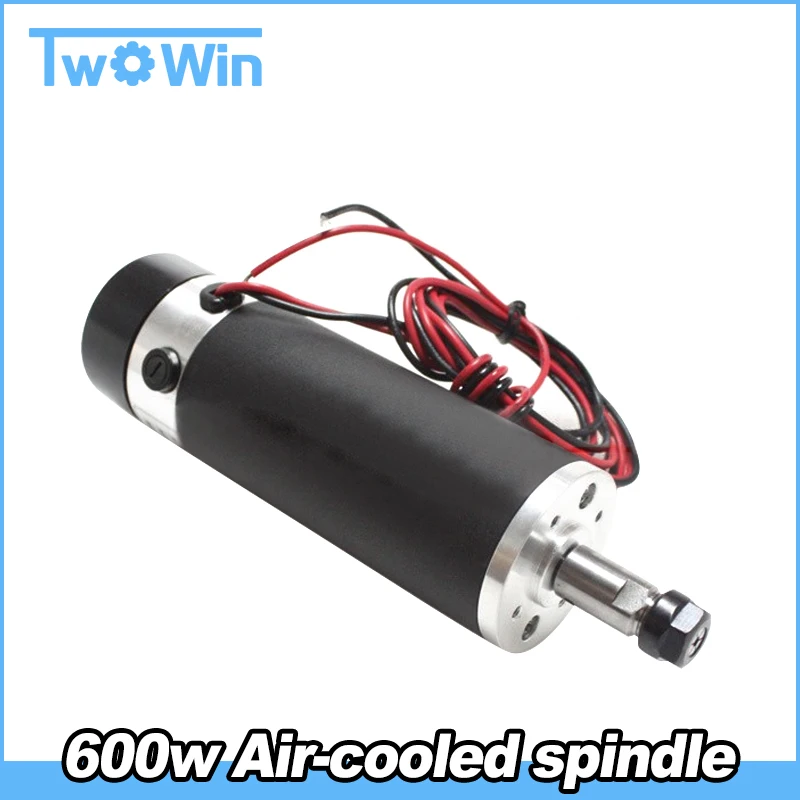 

600w air-cooled spindle engraving machine CNC router spindle motor drilling machine ER11 DC spindle
