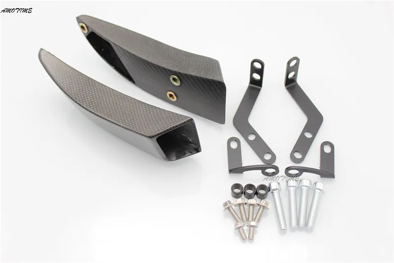 

Carbon GP Ducts Brake Cooling For S1000RR GS-ADV YZF-R1 R6 H2R ZX10R ZX6R Brutale F3 F4 GSXR1000 Panigale Monster No Mounting