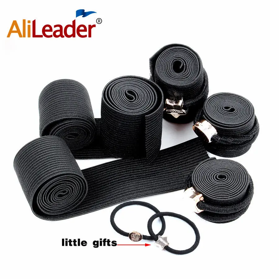 AliLeader 100CM Black Elastic Band For Making Wigs Sewing Elastic Band