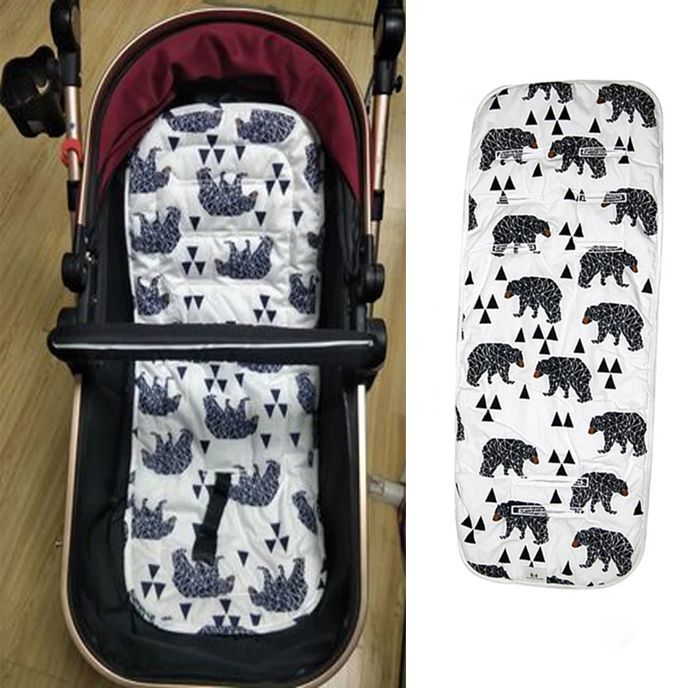 

Baby Accessories Diaper Pad Fashion Mattress For Strollers Infant Stroller Cushion Cotton Carriages Pram Buggy Car General Mat