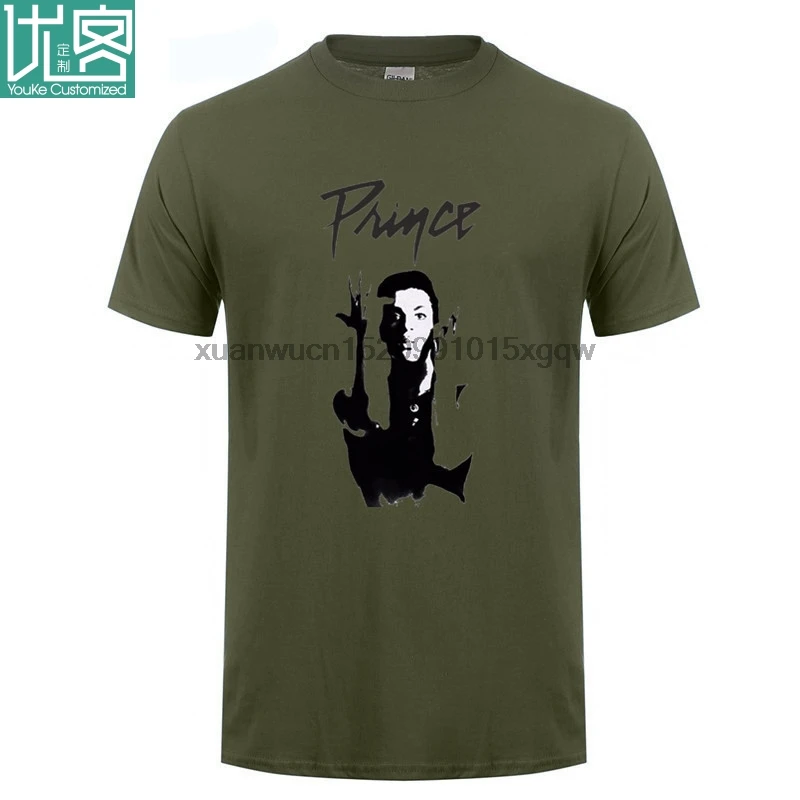 

Brand T-Shirt Men 2019 Fashion Round Neck Best Selling Male Natural Cotton Shirt Prince T Shirt Vintage Style