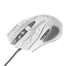 Проводная игровая мышь 3200 dpi светодиодный оптический 6 кнопок USB Проводная мышь Pro Gamer компьютерные мыши ноутбук для профессиональных плееров