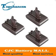 3PCS High quality Newest Replacement Power Tool Battery 22.2V 2.0Ah 2000mah Li-ion Type B for Dyson DC31 / DC34/DC35/DC44 /DC 45