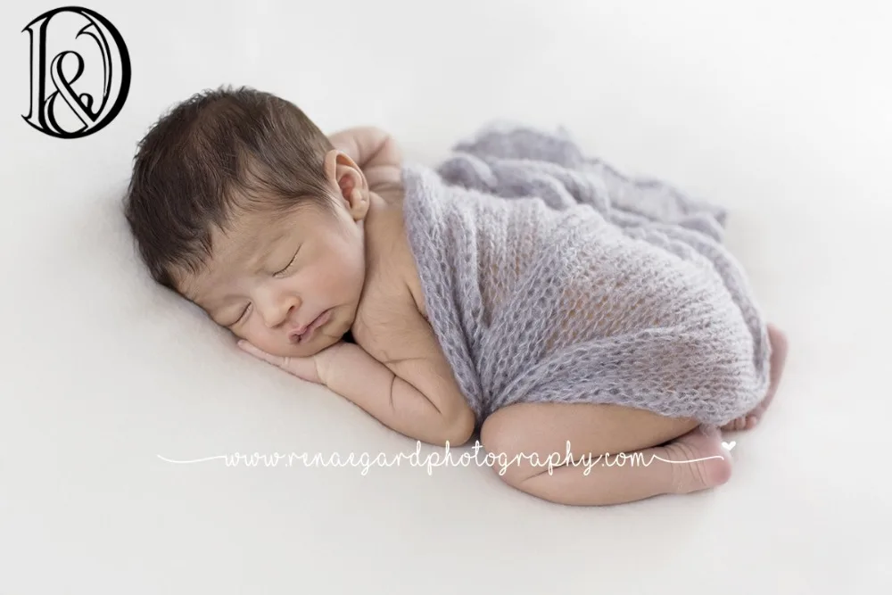 Buy (60*40cm) Acrylic Mohair Wraps 10 pcs One Lot Mix