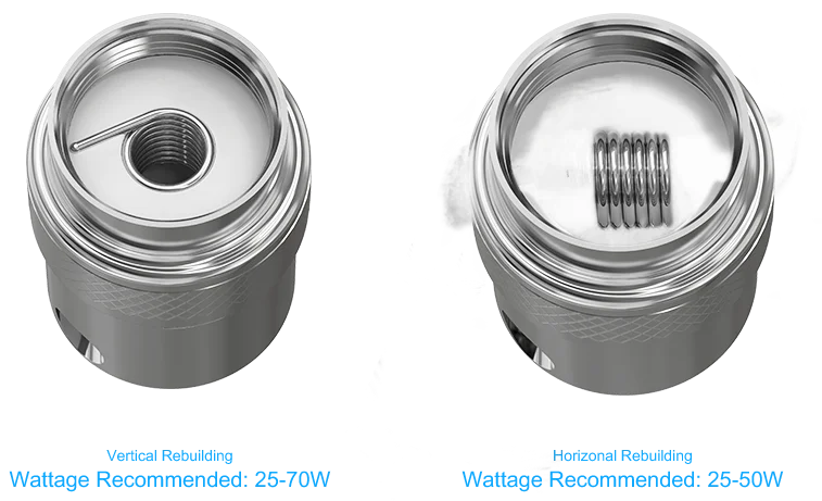 Joyetech BF RBA coils with two rebuilding types