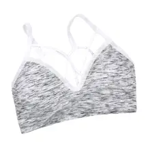 Женский спортивный бюстгальтер для фитнеса, для бега, йоги, пуш-ап, спортивный бюстгальтер, спортивный топ, спортивный топ, мягкий бюстгальтер