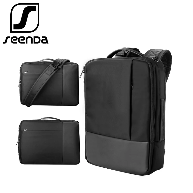 Pаспродажа SeenDa водонепроницаемая сумка для ноутбука для Macbook Air Pro Dell hp, рюкзак для ноутбука для мужчин и женщин, сумка через плечо для 13,3 15,6 дюймов