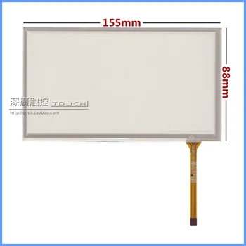 

Free shipping 6.2 inch touch screen HSD062IDW1 touch screen DVD car audio navigation screen handwriting 155*88