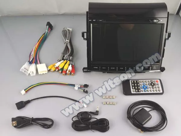 Excellent 9" Capacitive Touch Screen Car DVD for Toyota Alphard II 2008-2015 & Toyota Vellfire 2008-2015 with Front DVR Camera Support 2