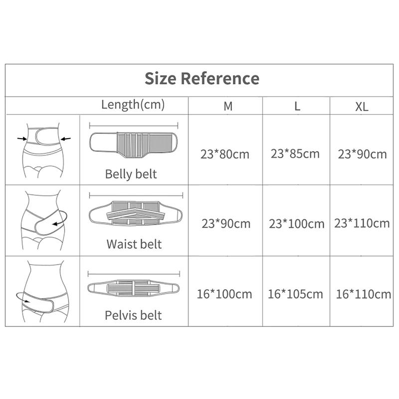 3 в поясничном поддерживающем поясе дышащая женская обмотка вокруг живота Поясничный Бандаж мышечное напряжение Подтяжки Пояс