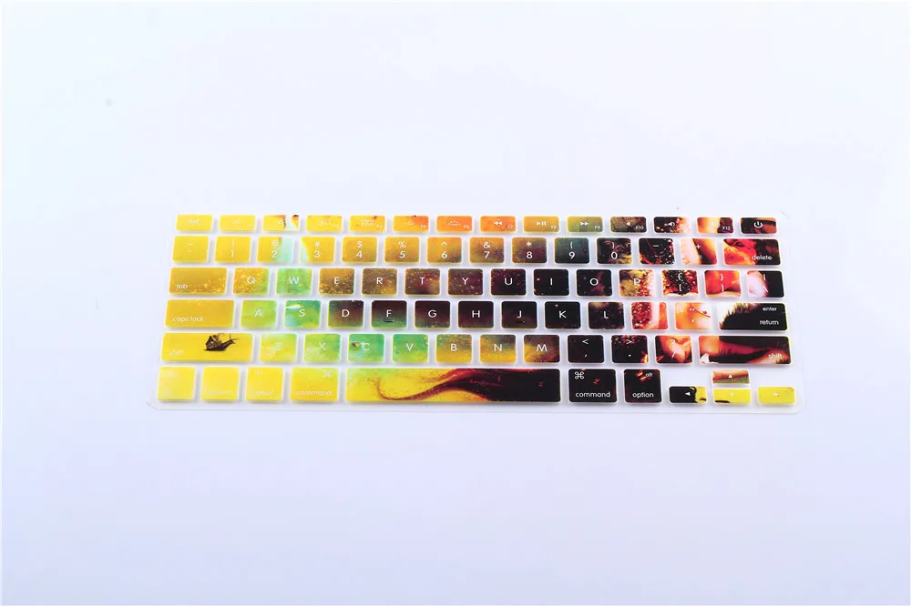 3D дизайн клавиатура крутая модная обложка защита кожи для Apple Mac Macbook Pro 13 15 17 Air Retina