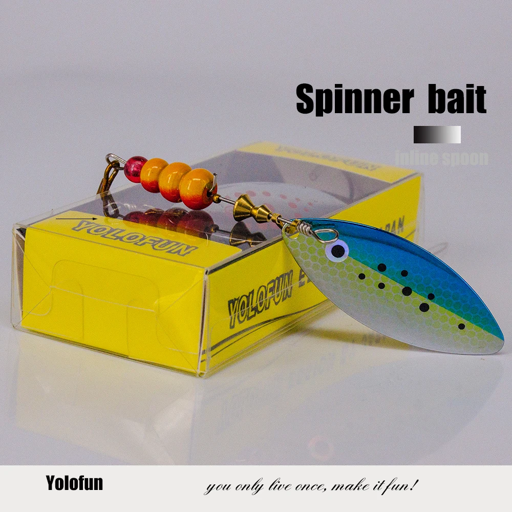 inline spinner baits