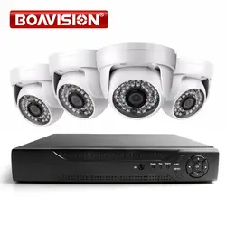 BOAVISION домашней безопасности системы 4CH 1080 P AHD DVR 1920*1080 2000TVL купол ночное видение камеры скрытого видеонаблюдения ИК наборы для наружного