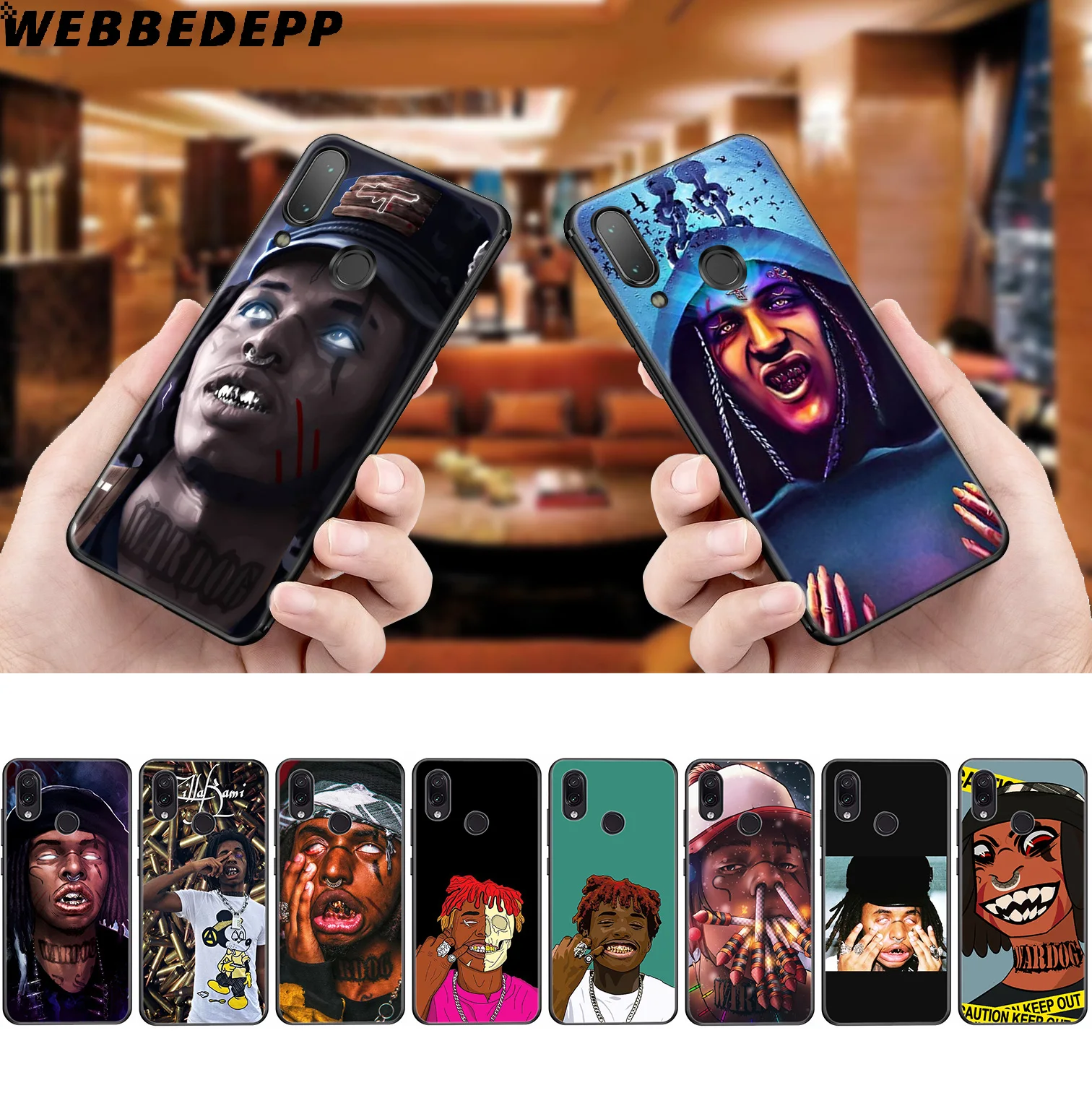WEBBEDEPP zillakami мягкий чехол для Xiaomi Redmi K20 7A 4A 4X 5 5A 6 6A S2 Note 8 4 7 Pro Plus Prime |